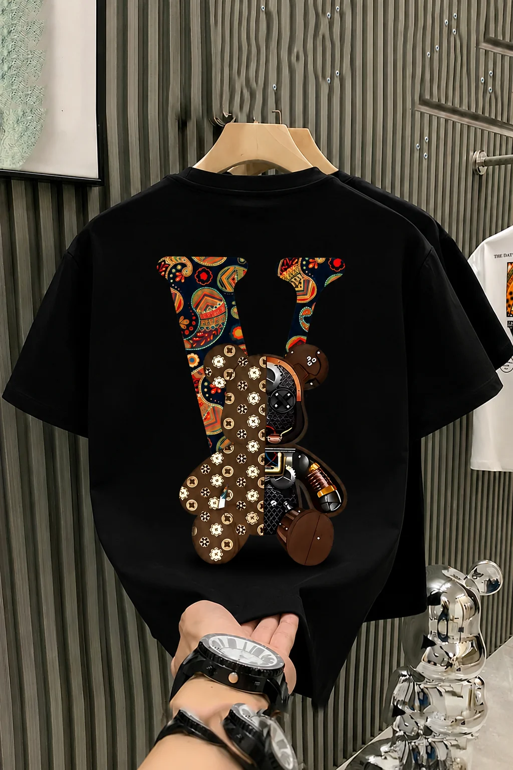 2026 Summer Men's Short-Sleeved Fashion New Product - Multi-purpose Cool Youthful Casual Fun Print Cotton Men's Women's T-Shirt