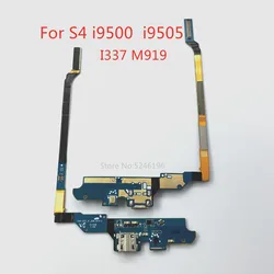 1pcs USB Charging Port Charger Base Connector For Samsung Galaxy S4 i9500 i9505 I337 M919 Replace Part.