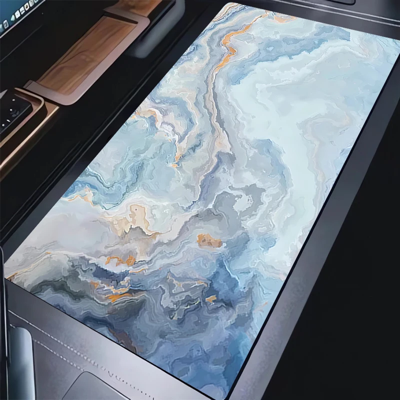 Podkładka pod mysz Strata Liquid Computer Speed typu dywanik dla graczy e-sportowych Laptop Senior Keyboard Mousepad HD Office Desk Mat