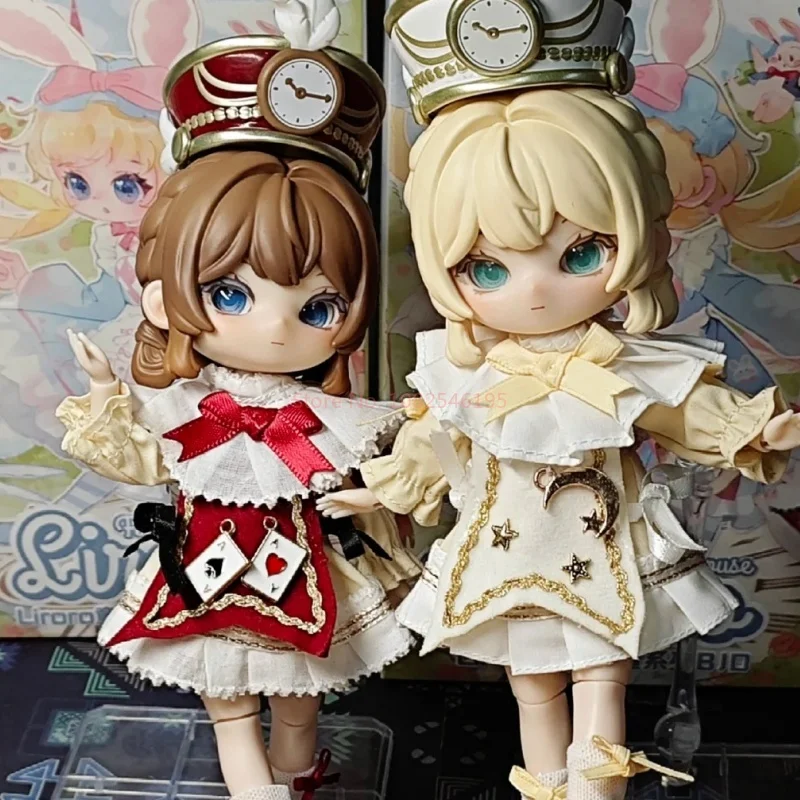 Liroro Fairytale House Series Blind Box Toys Mystery Box Ob11 1/12 Bjd Dolls Action Figure Ornament Kawaii Model Girls Gift