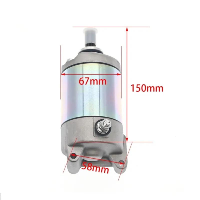 M49K-For Veloci Xeverus 250 For Starter Motor E12010048 Replacement Part Motorcycle Accessories