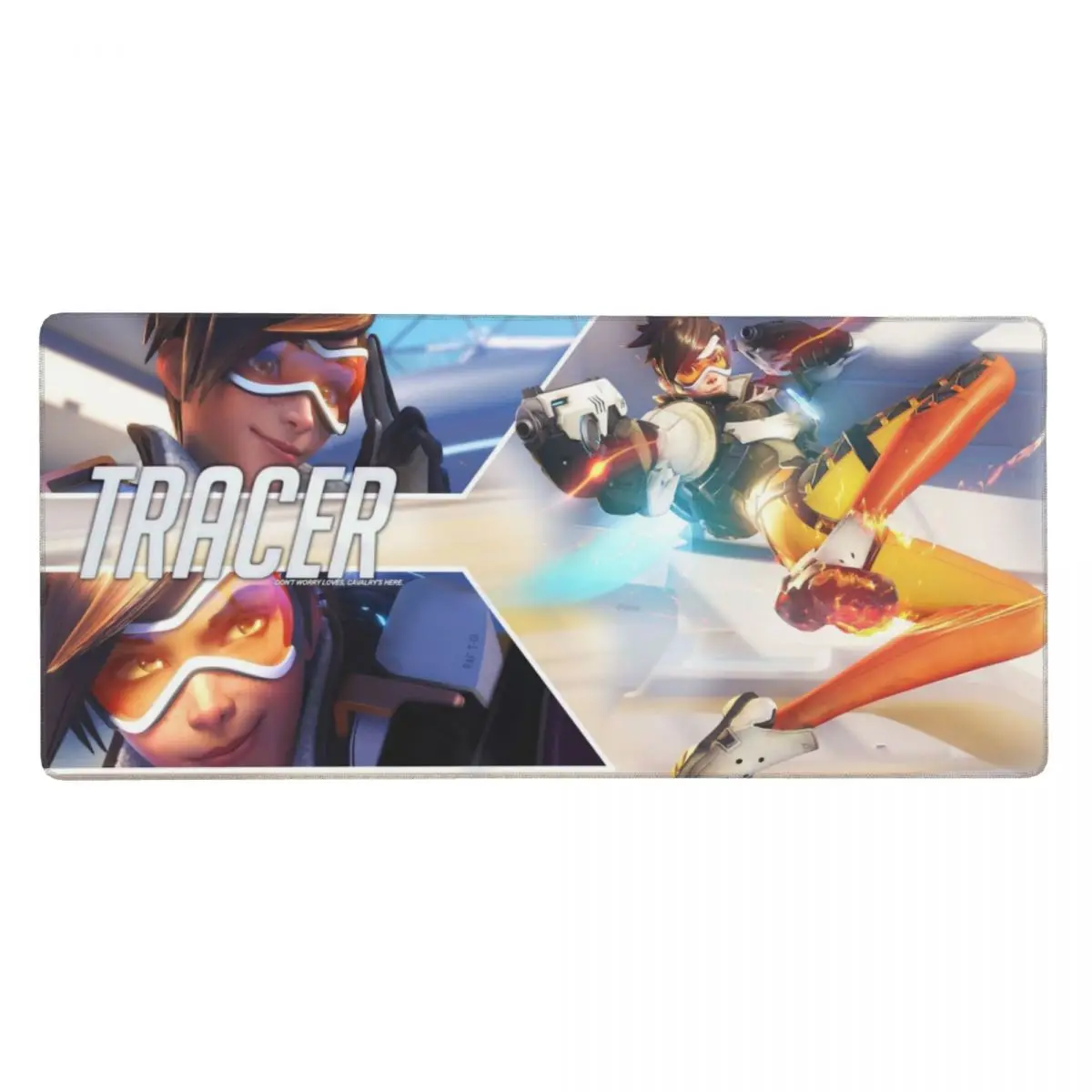 Tracer Mouse Pad Desk Protector Gamer Keyboard Pc Accessories Mat Large Extended Mice Keyboards Computer