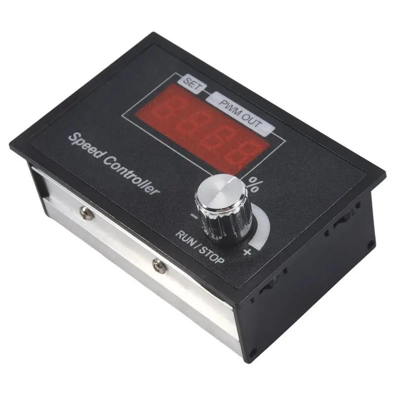Y23A-PWM DC Motor Speed Controller 6-60V 30A With Digital Display & Robust PCB - Perfect For Various Machines