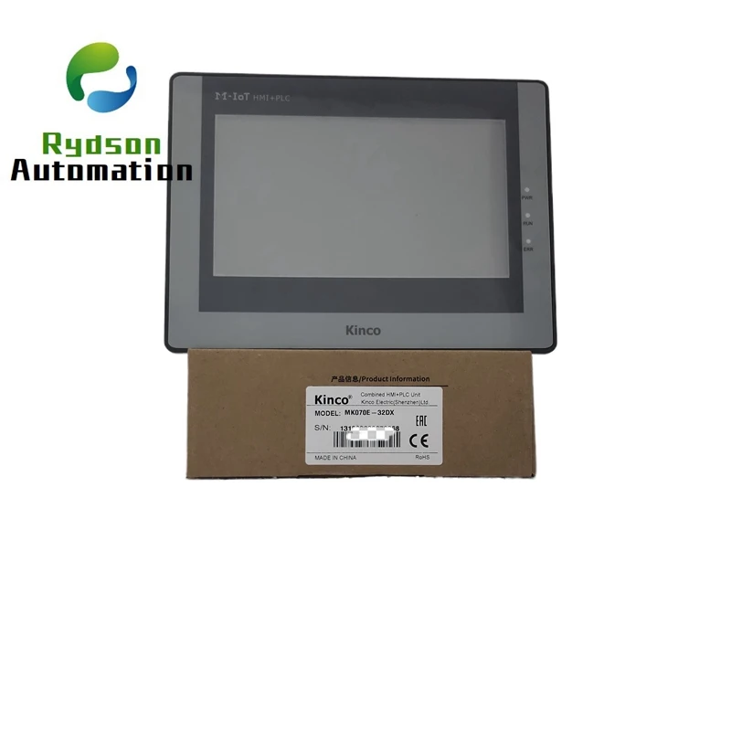 7 Inch Kinco Automation Series  Touch Screen HMI+PLC MK070E-33DT MK070E-32DX Freescale Industrial CPU, Clock Speed 700MHz