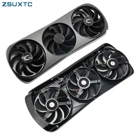 Ventilador de tarjeta gráfica GAH3S2H GAA3S2H RTX4080 RTX4090 para ZOTAC Gaming GeForce RTX 4090 4080 16GB Trinity OC