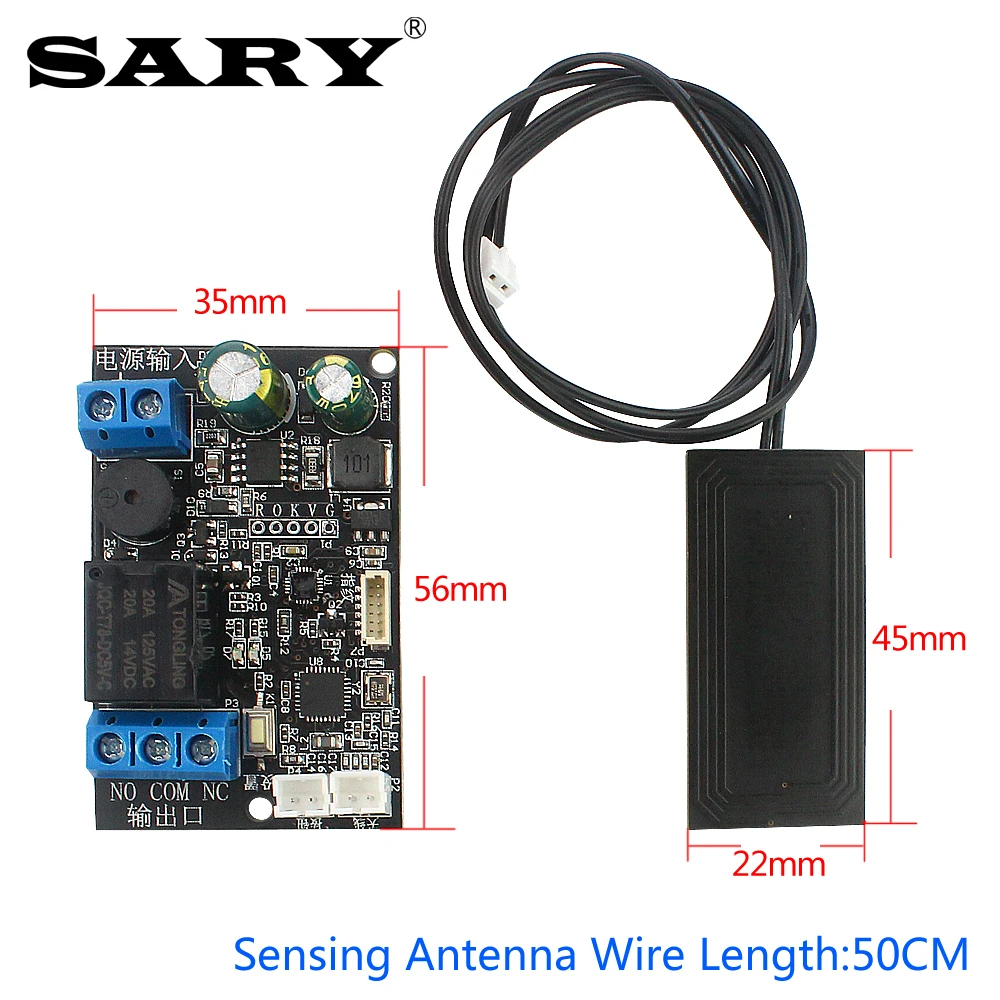 Mobile phone NFC control board fingerprint IC card DIY relay module 13.56mhz access control proximity card controller