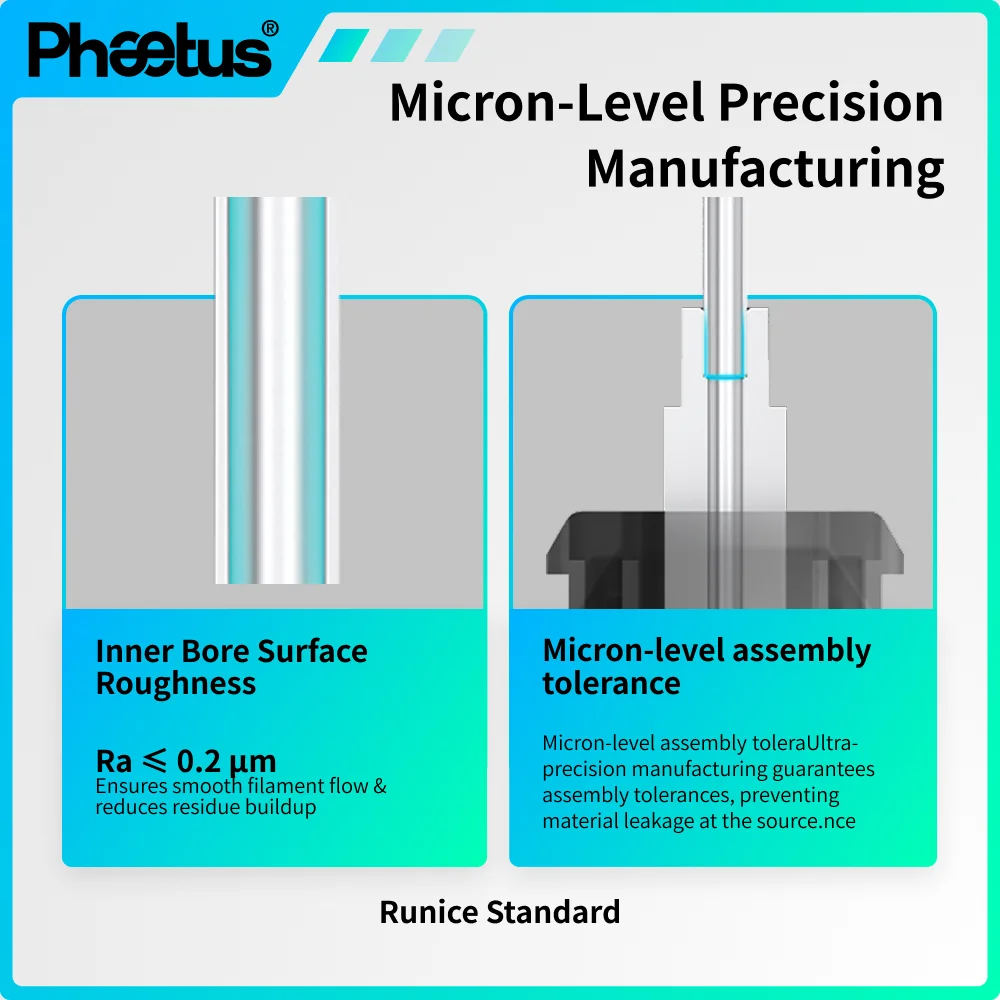 Phaetus Hotend Conch EndCoat™ Nozzle High Quality with Detachable Nozzle 0.25 0.4 0.6 0.8mm For Flashforge Adventurer 5M Pro