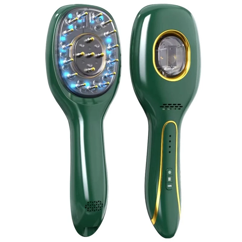 Kamm Kopfhautmassage Micro Electric Infrarot Haar