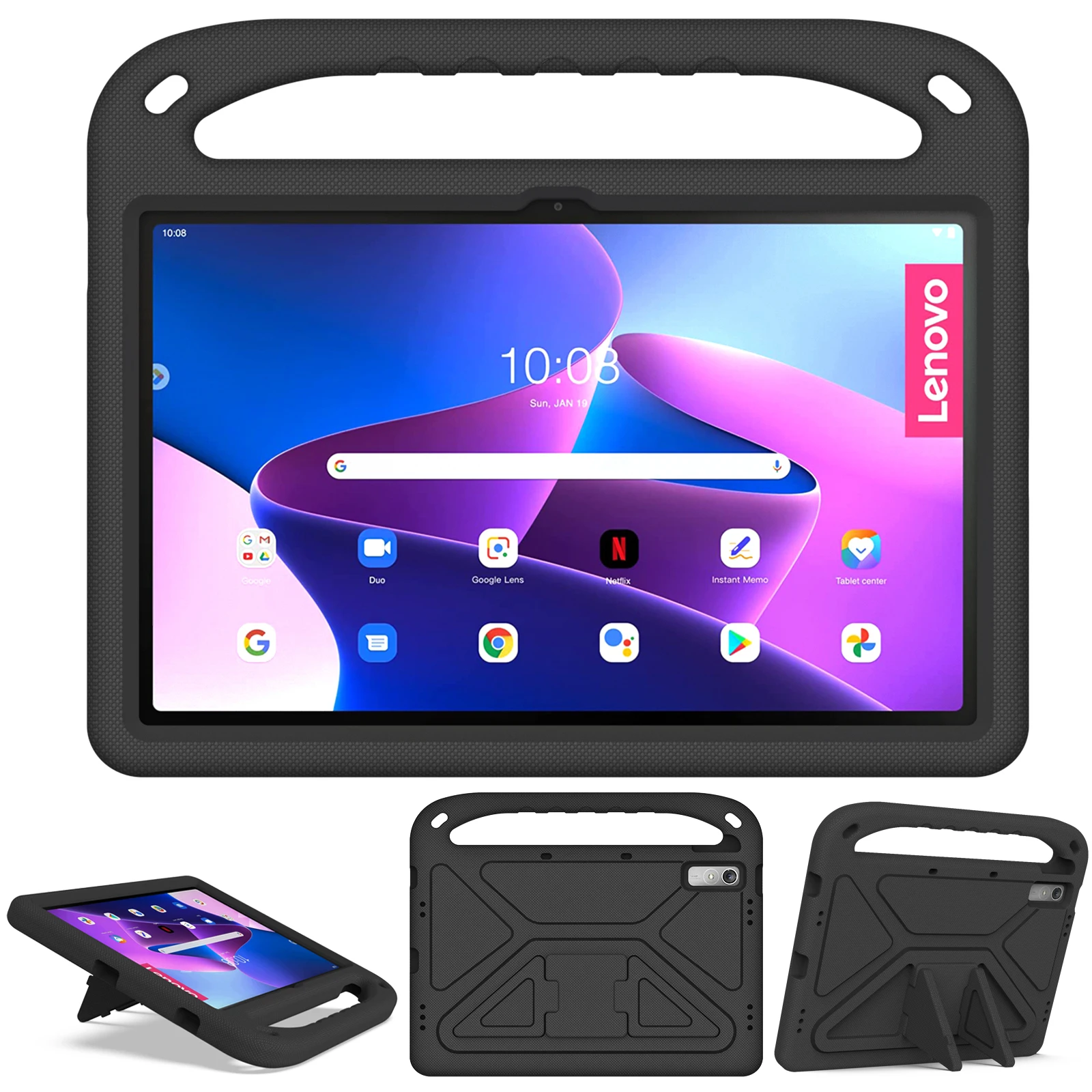 For Lenovo Tab M9 HD Tablet Case, 9 Inch Kids EVA Silicone Drop Case TB-310FU/XU