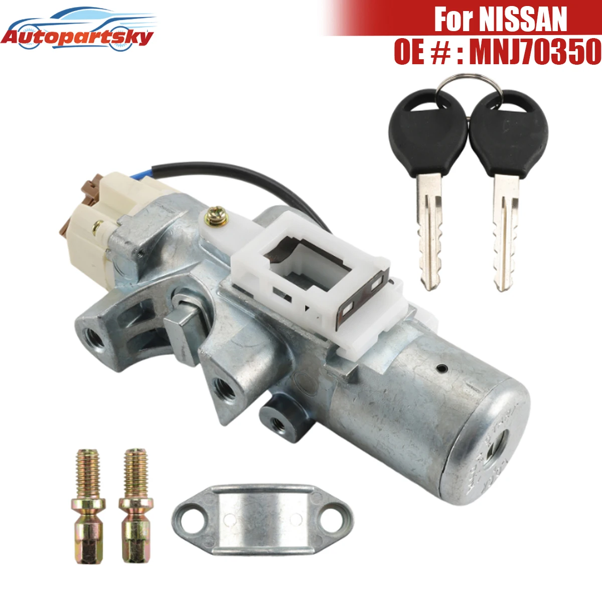 

Auto Parts Ignition Switch Keys D87006J325 MNJ70350 For NISSAN SENTRA 2001-2002 MAXIMA 1999-2000 PATHFINDER 2001-2002