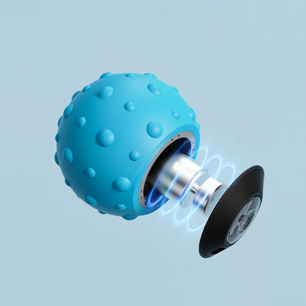 

Electric Massage Ball Trigger Point Fascia Ball USB Rechargeable Hand Massage Ball Finger Training Ball for Stress Relief
