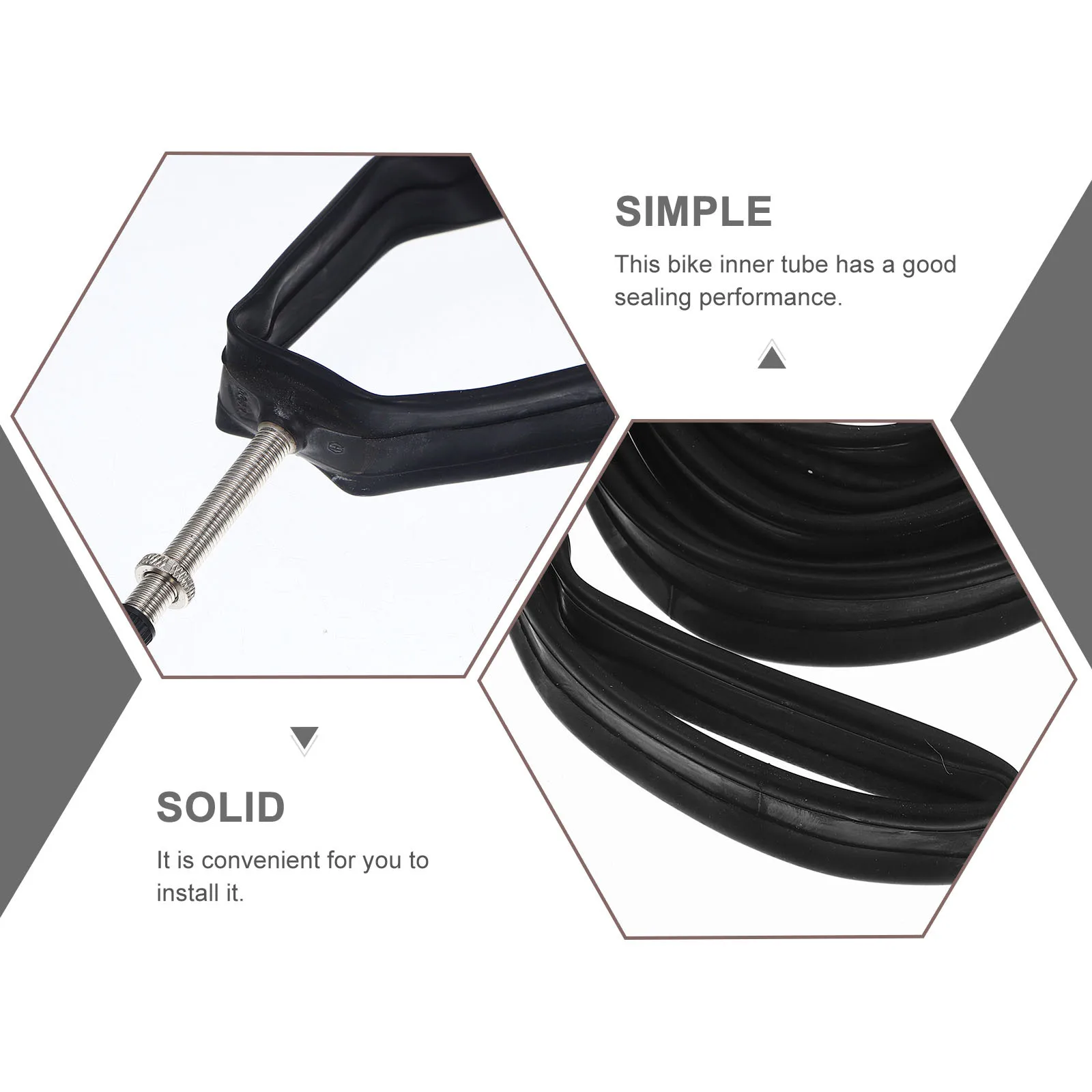 

Ultra-Light Bike Inner Tube 700C Wear-Resistant Replacement Cycling Tube For Mountain Bike Outdoor