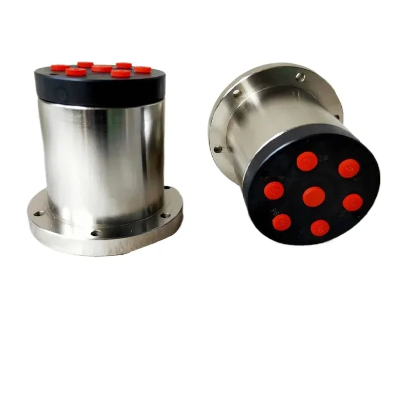 Rotary joint tooling fixture high seal rotary joint single turntable flange type