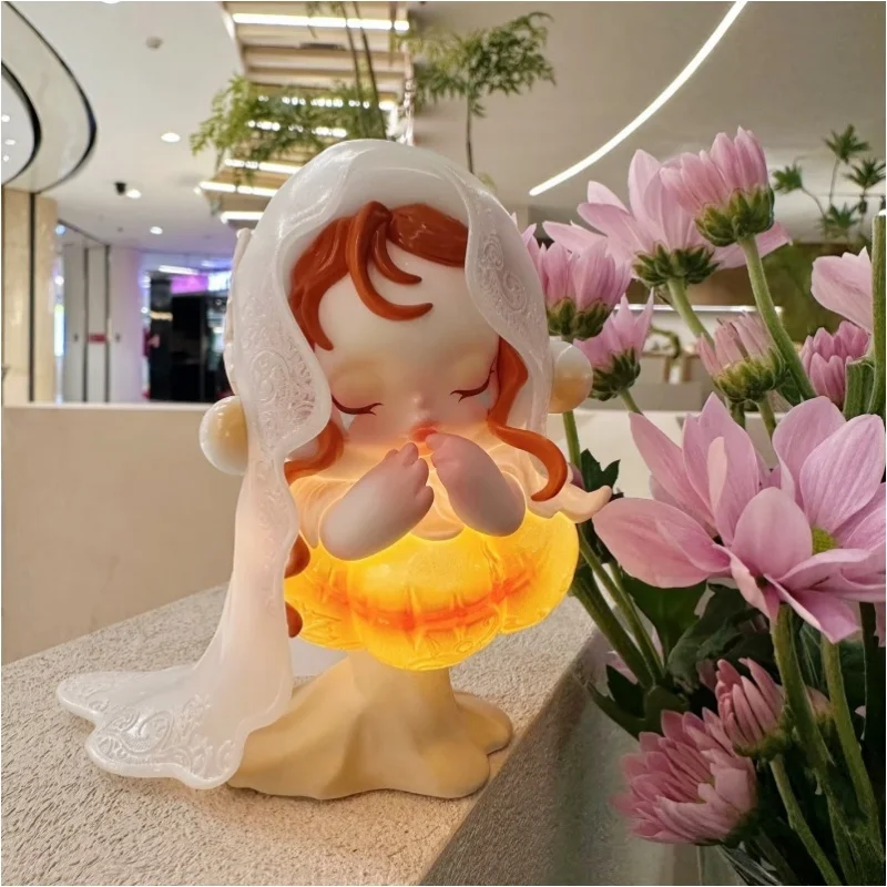 Original Best Selling POPMART SKULLPANDA White Moon Contract Series Trendy Toys Decorative Figurines Exquisite Collection Gifts - view 4