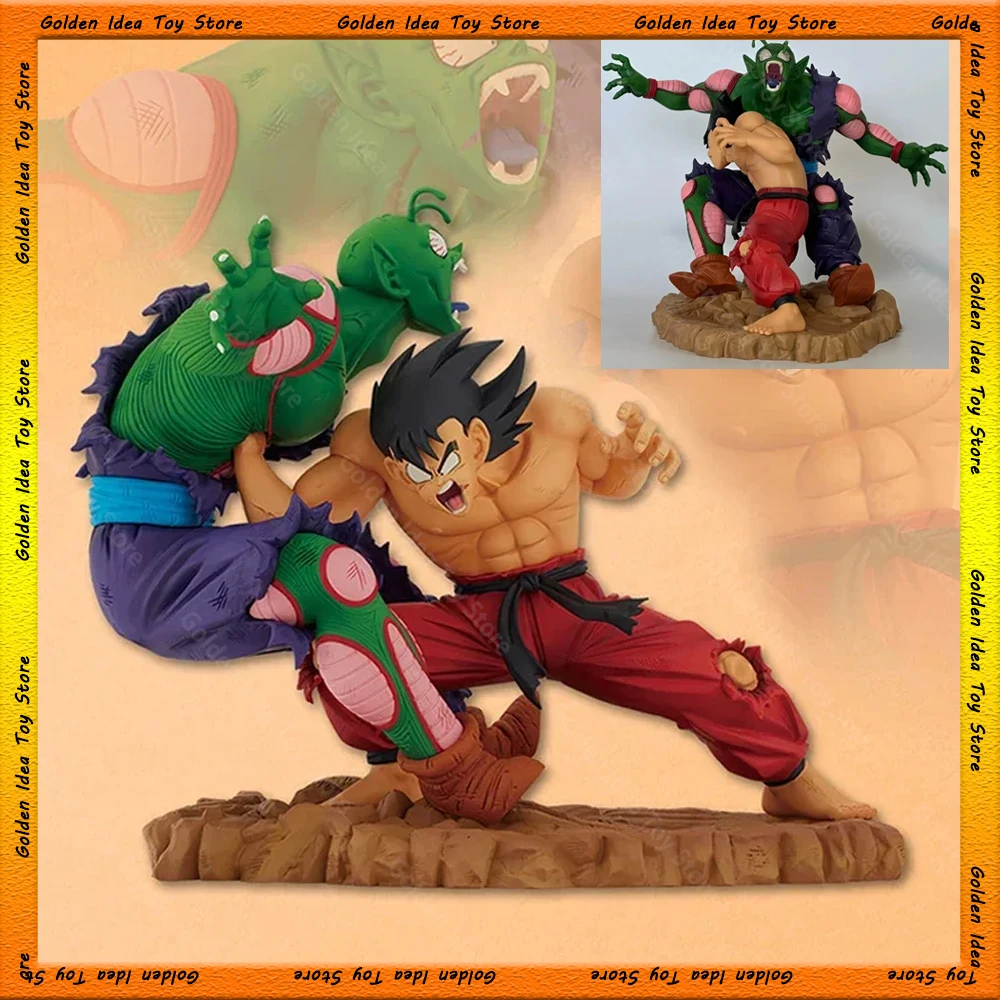 Dragon Ball Z Anime Figure Gk Son Goku Vs Piccolo Figurine Dragon History Revible Moment Action Figure Pvc Statue Toys Gift