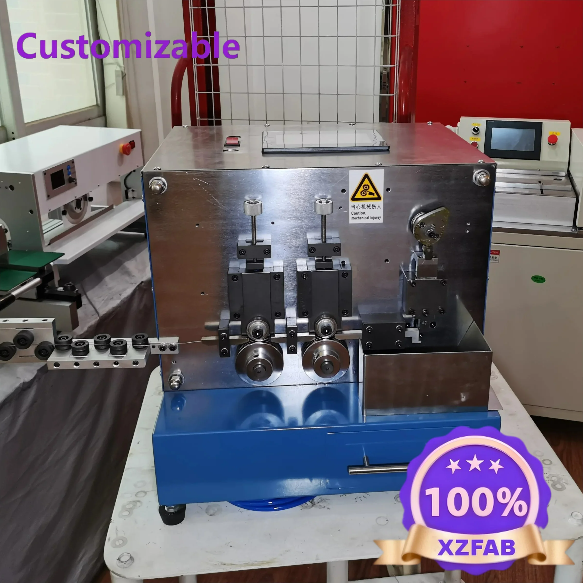 Customizable transformer foot bending machine
