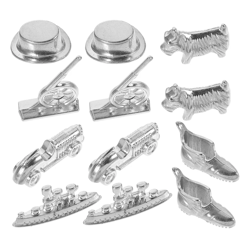 Board Game Pieces Replacement Metal Game Pieces Board Game Accessories