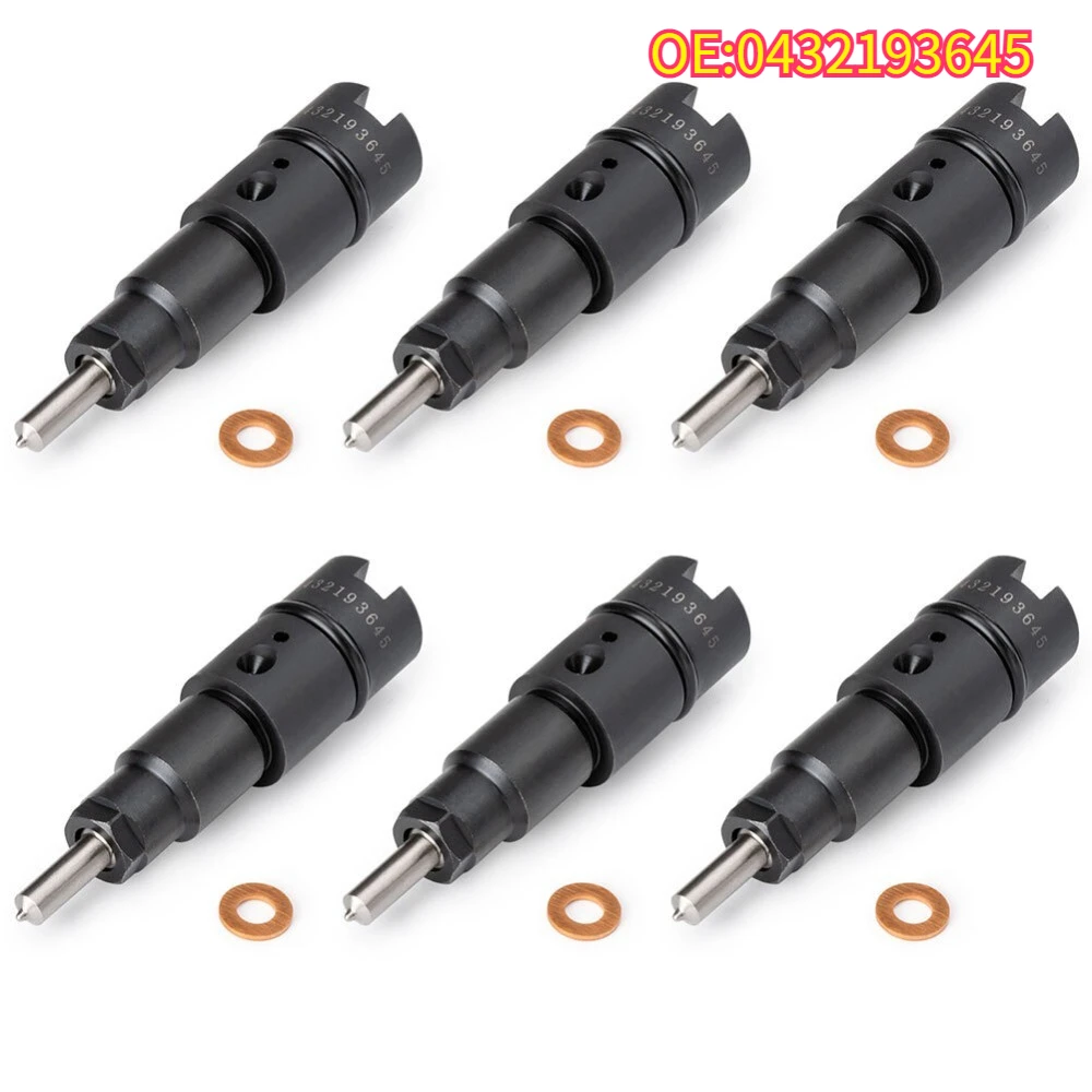 

High quality New For 1/6Pcs 0432193645 Fuel Injectors For ISB 5.9L Diesel New Fuel Nozzle 0432193645 Car Parts