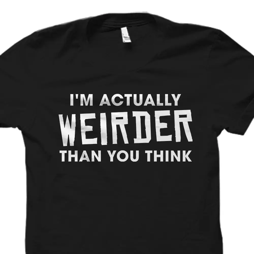 Weird T Shirt Sarcastic Awkward Funny Brother Sister Os3394