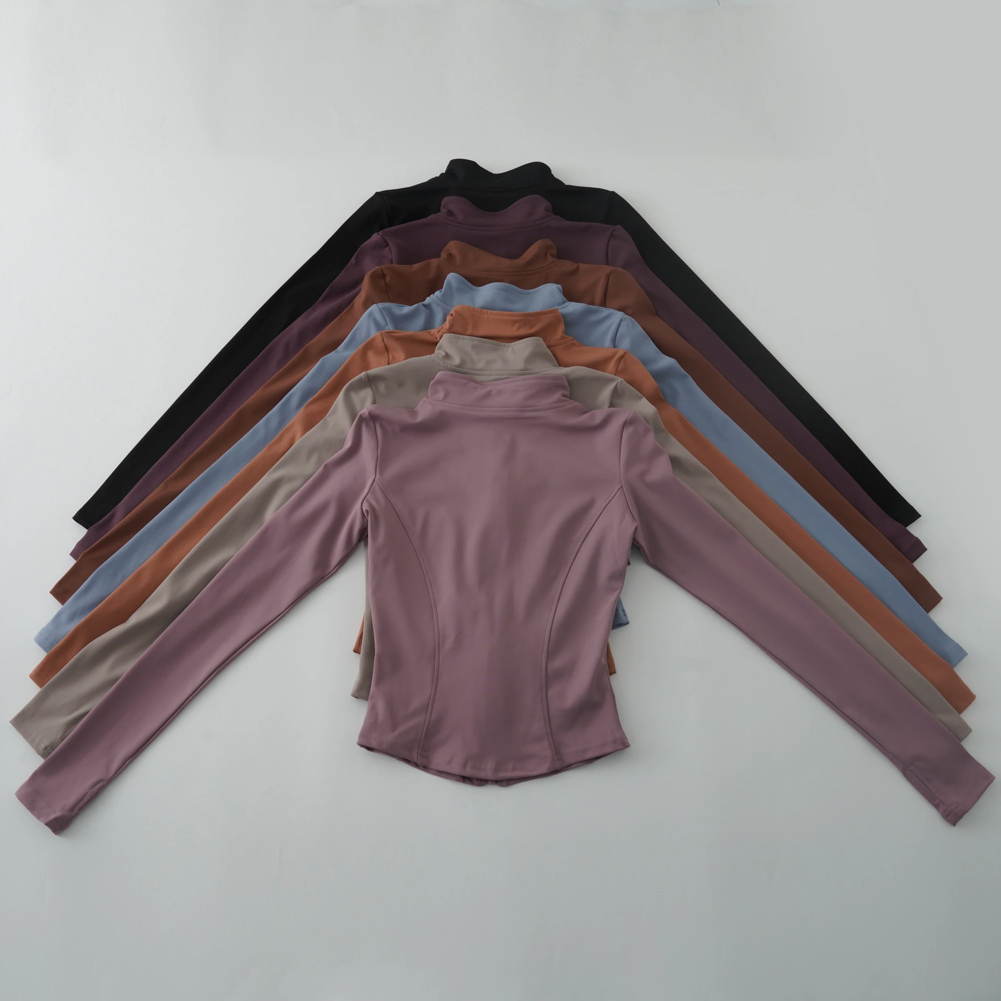 

Осенний топ для йоги, женский беговой Fitn Sport Long Sve Qui Dry, дышащая утягивающая верхняя одежда, полиэстер, длина живота