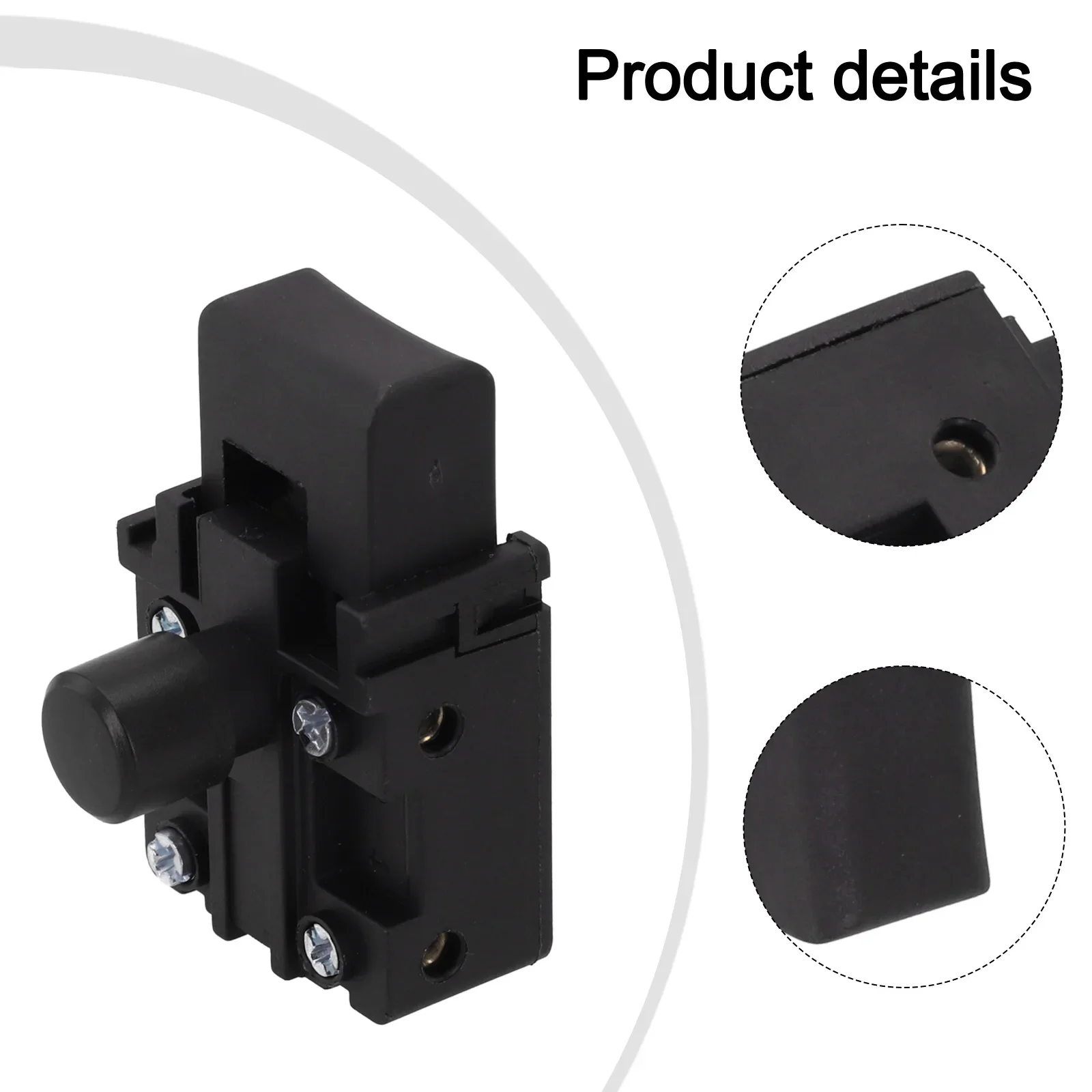 Módulo de interruptor para unidades de corte de roscas, taladros y sierras circulares Marquardt 1281.0205, 1281.0206, 1281.0209 y Kopp MS-2 2412.56