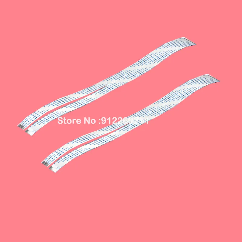 10PCS 28Pin 40CM FFC Flat Date Cable for Epson TX800 XP600 Printhead Print Head Cable Line Eco Solvent UV Flatbed printer