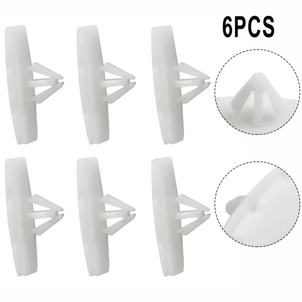 6pcs Car 68395634AA Fender Flare Plastic Retainers For Jeep Wrangler (JL) 2018-2020 For Jeep Gladiator (JT) 2020 Car Accessories