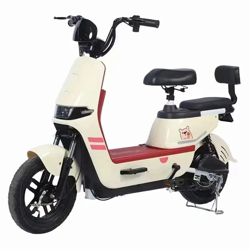 High-end High Quality 48v Adults Electric Racing Motorcycle With Disc Brake Two-Seater Electric Bicycle