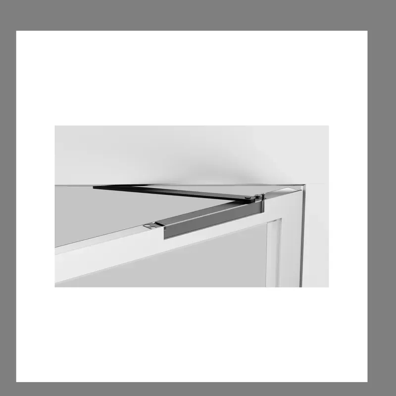 T-1071 Stainless Steel Hydraulic Door Closer Automatic Top Mount Speed Adjustable for Modern Hotel Revolving Profile Doors