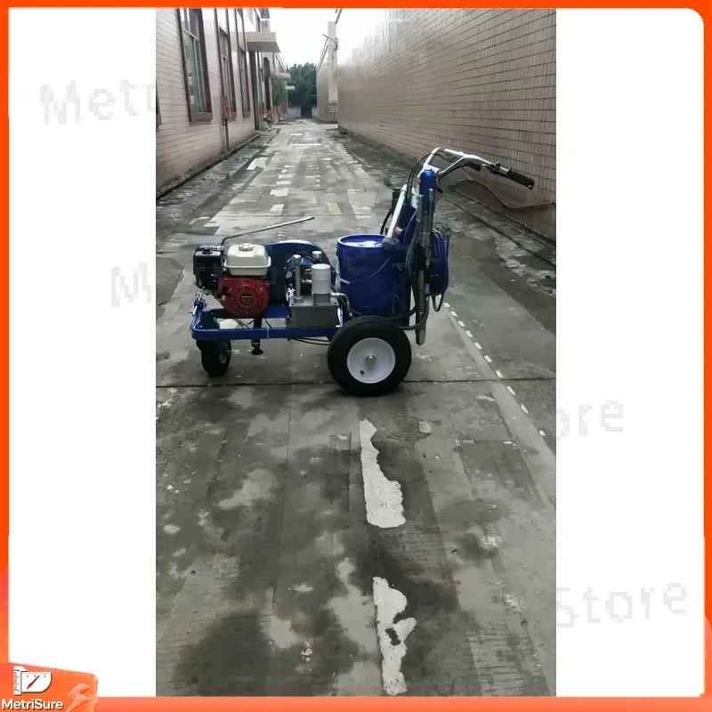 Compact Handheld Cold Spray Line Marking for Narrow Lanes Road Surface Marking Equipment Pavement Striping Tool