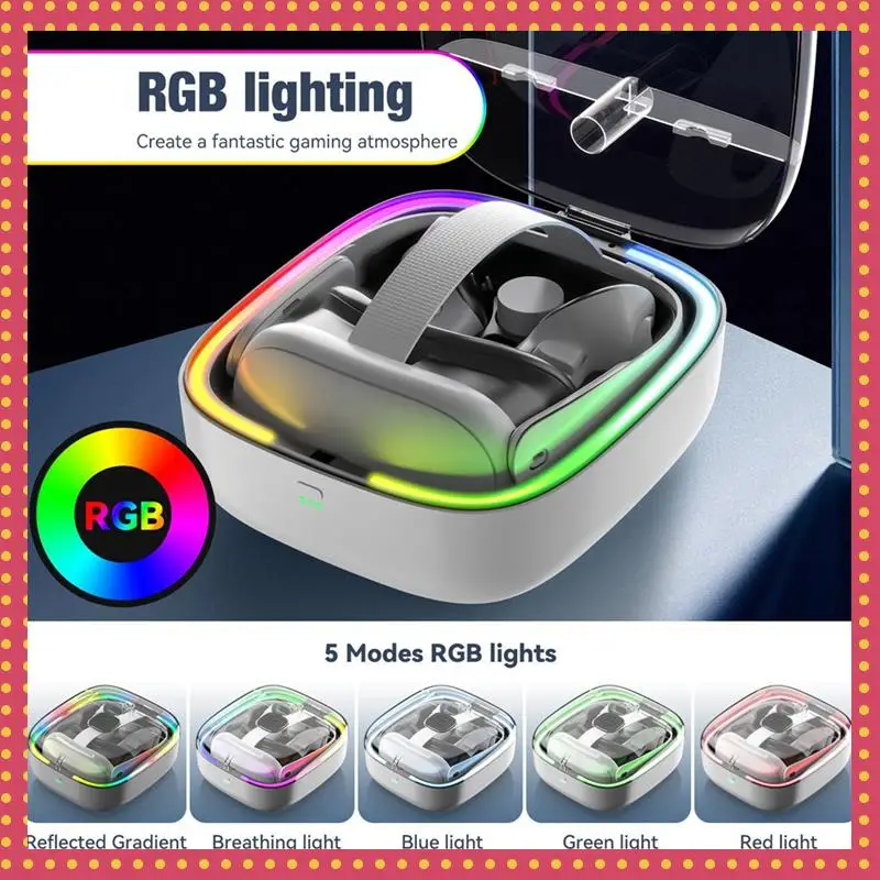 

B74A JYS Suitable For Meta Quest3 VR Glasses Handle Contact Cabin Charging Base Replacement