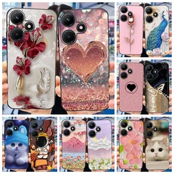Cute Phone Case For Infinix Hot 30i Hot30 30 Play NFC 2023 Soft Silicone TPU Back Cover For Infinix Hot30i Hot 30 30Play