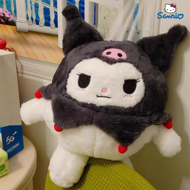 

40-70cm Sanrio Kawaii Kuromi Melody Plush Dolls Toys Cute Cartoon Soft Stuffed Throw Pillow Room Decor Kids Christmas Gifts