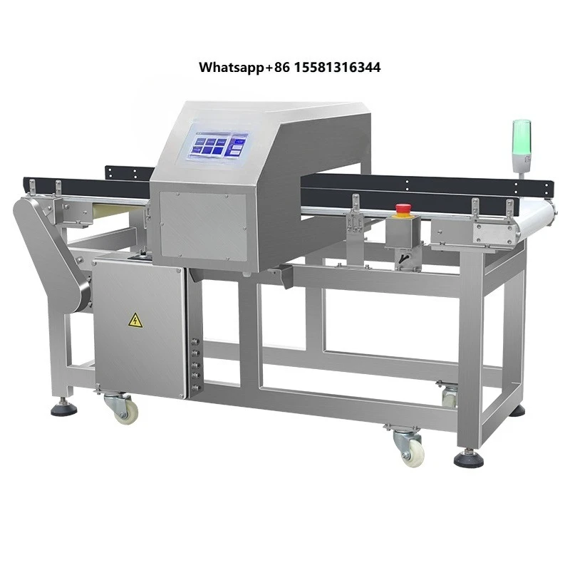 Touch Screen Food Package Candy Biscuit Chocolate Metal Detectors for Ice Cream Cakes