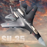 Four Channel Su35 Remote Control Aircraft Su35 Fixed Wing Remote Control Foam Aircraft Qf009 Aircraft Model Toy Glider Remote