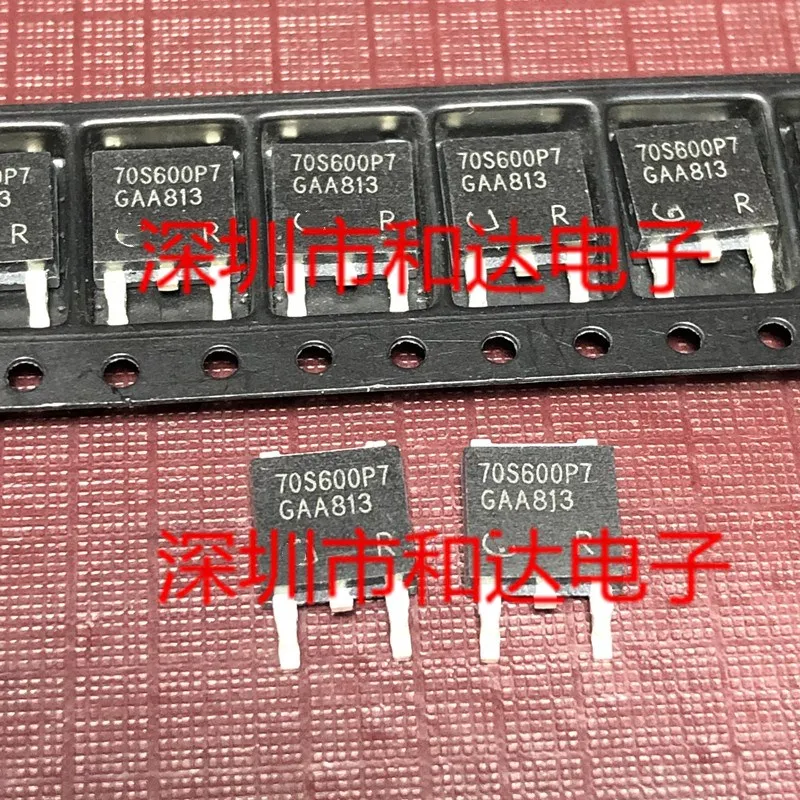 Original 5pcs/  70S600P7 IPD70R600P7S  TO-252 700V 20.5A