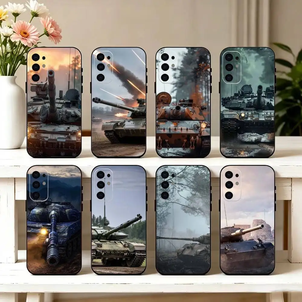 God of War Tank Phone Case For Samsung S25,S24,S21,S22,S23,S30,Ultra,S20,Plus,Fe,Soft Silicone Black Cover