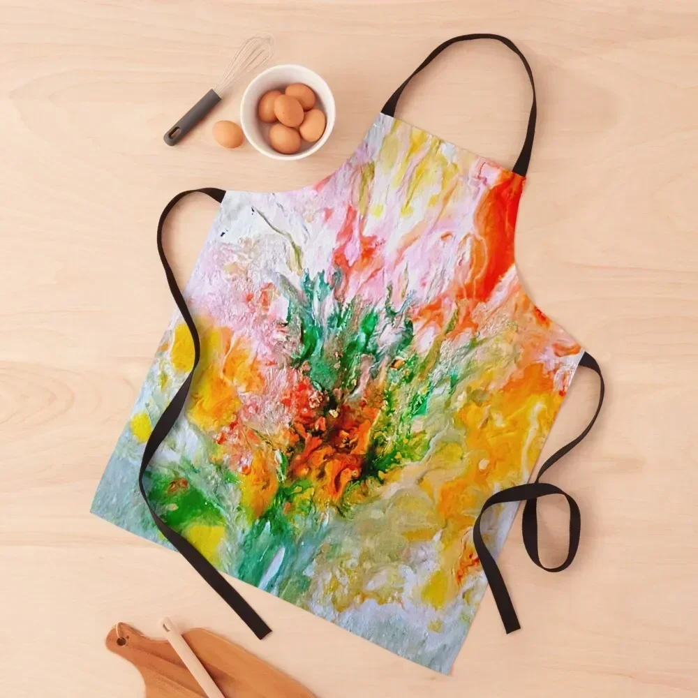 

African Protea painting Apron Things For Home And Kitchen Kitchen Utensils Kitchen Household Items Waiter Uniforms Apron