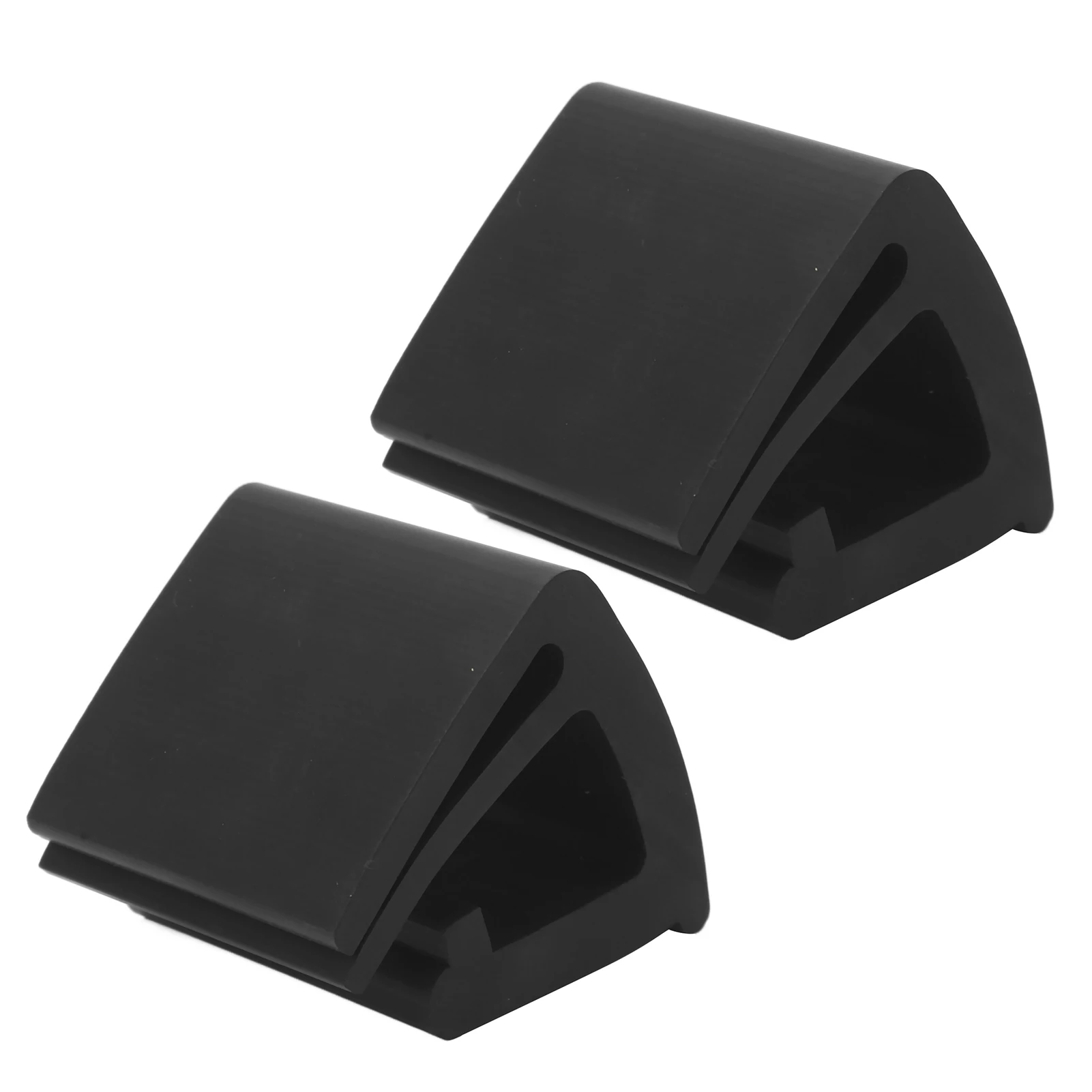 2 قطعة مقاطع الاحتفاظ على الزجاج الأمامي للسيارات المطاط الأسود 1020058‐01 لاستبدال سيارة نادي EZGO