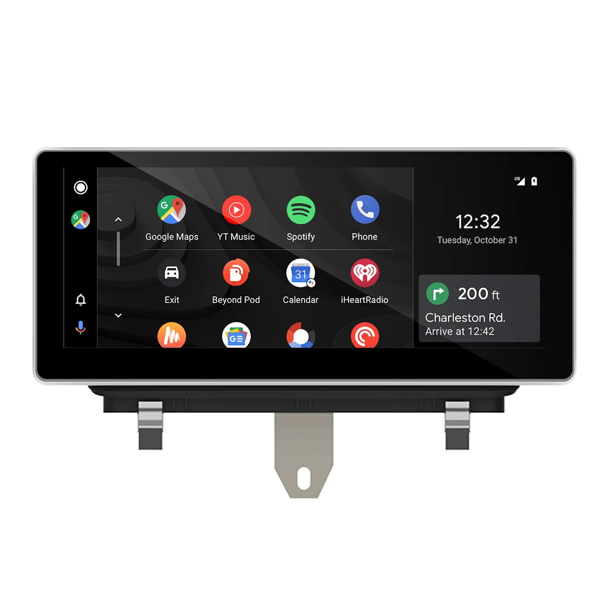 Autoradio สําหรับ Audi Q3 8U 2012-2018 Android CarPlay หน้าจอสัมผัสมัลติมีเดีย Android อัตโนมัติสเตอริโอหน่วย Netflix Hulu YouTube BT