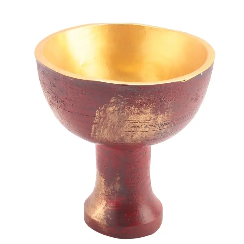 AA94-Indiana Holy Grail Jones Cup Crafts Réplica de Resina 1:1, Accesorio de Cosplay de Halloween, Réplicas de Películas