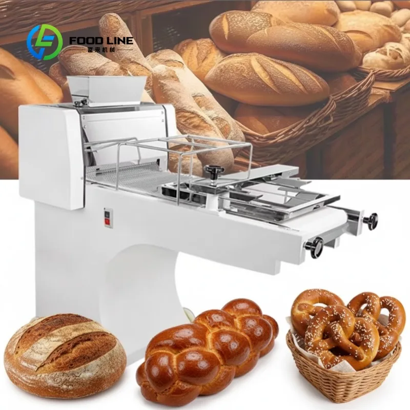 Customized Commercial Bread Dough Shaping Machine Loaf Toast Maker Toast Bread Making Machine for Bakery