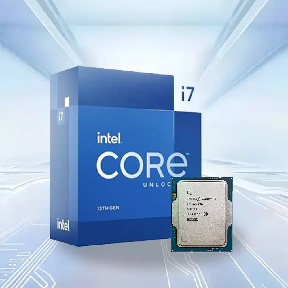 High Performance Core I7-13700K Gaming Desktop Processor 16 Cores (8 P-cores + 8 E-cores) with Integrated  CPU for Desktop