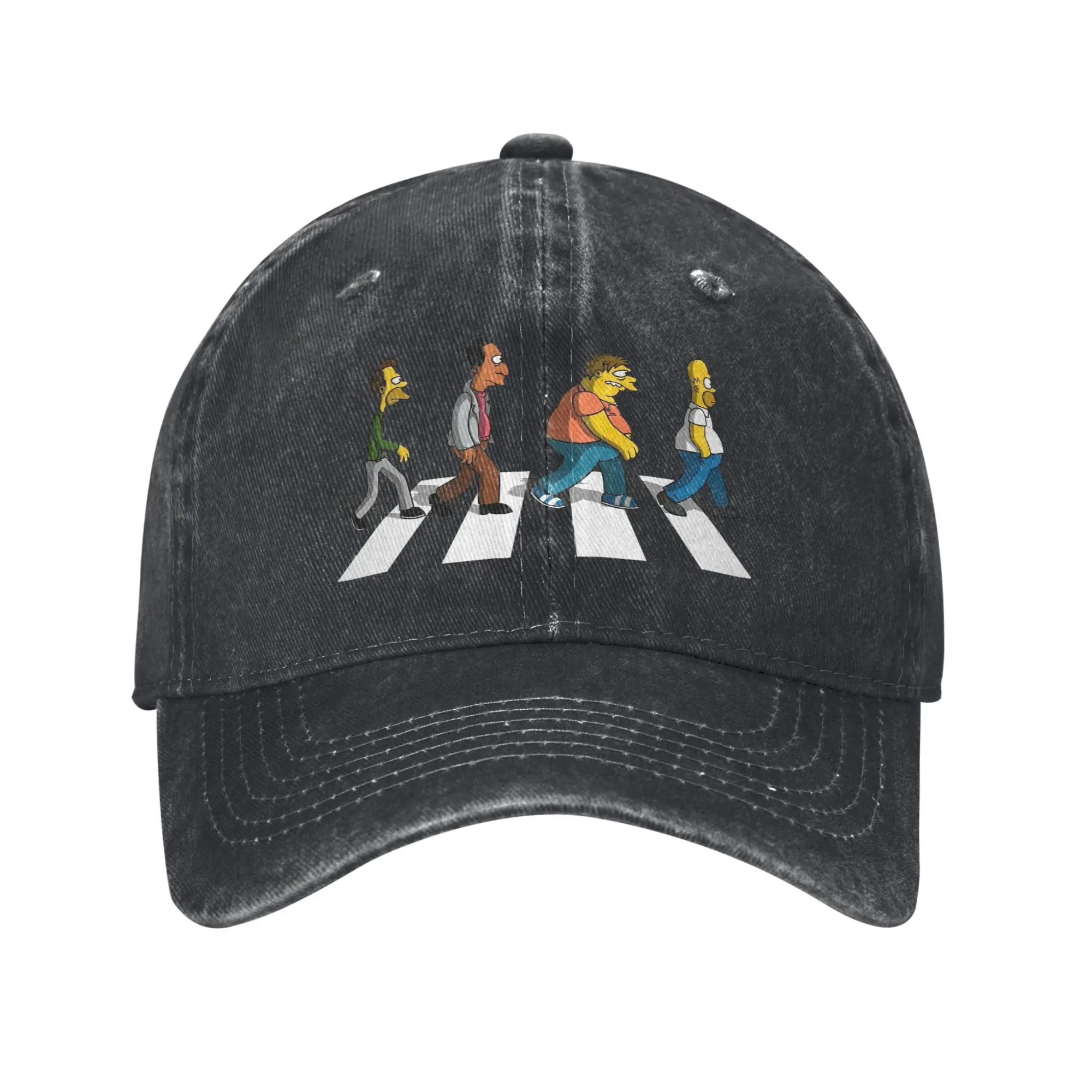 The Be Sharps-The S-simpsons Cartoon Baseball Cap Summer  Trucker Hat Sun Outdoor Sports Snapback Cap Couple Women Baseball Caps