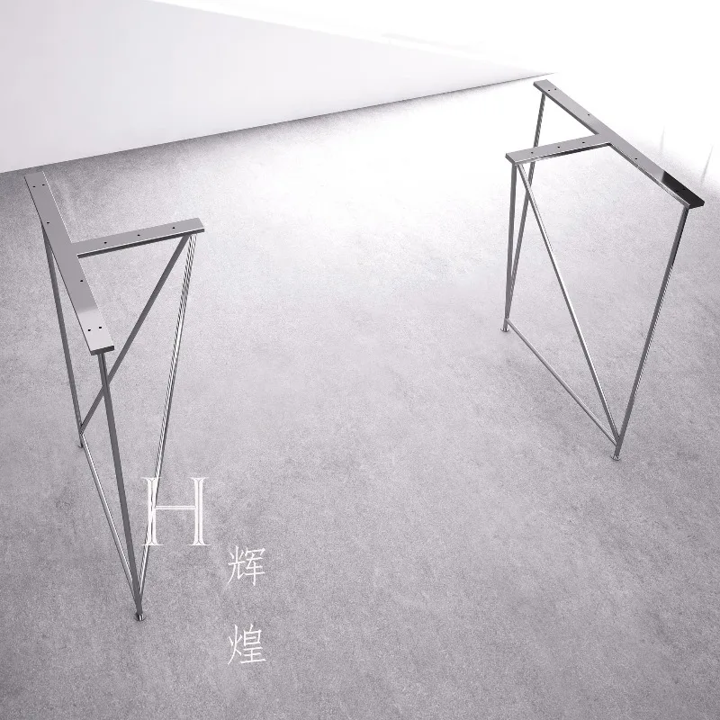 Stainless Steel Table Legs Bracket Master Design Table Legs Quiet Wind Table Legs Desk Computer Desk Rack
