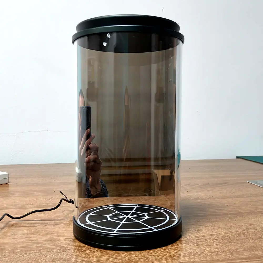 10.1-inch Cylindrical Holographic Projector  3D 16:9 Portable Advertising Display for Showcasing Product Promotional Videos