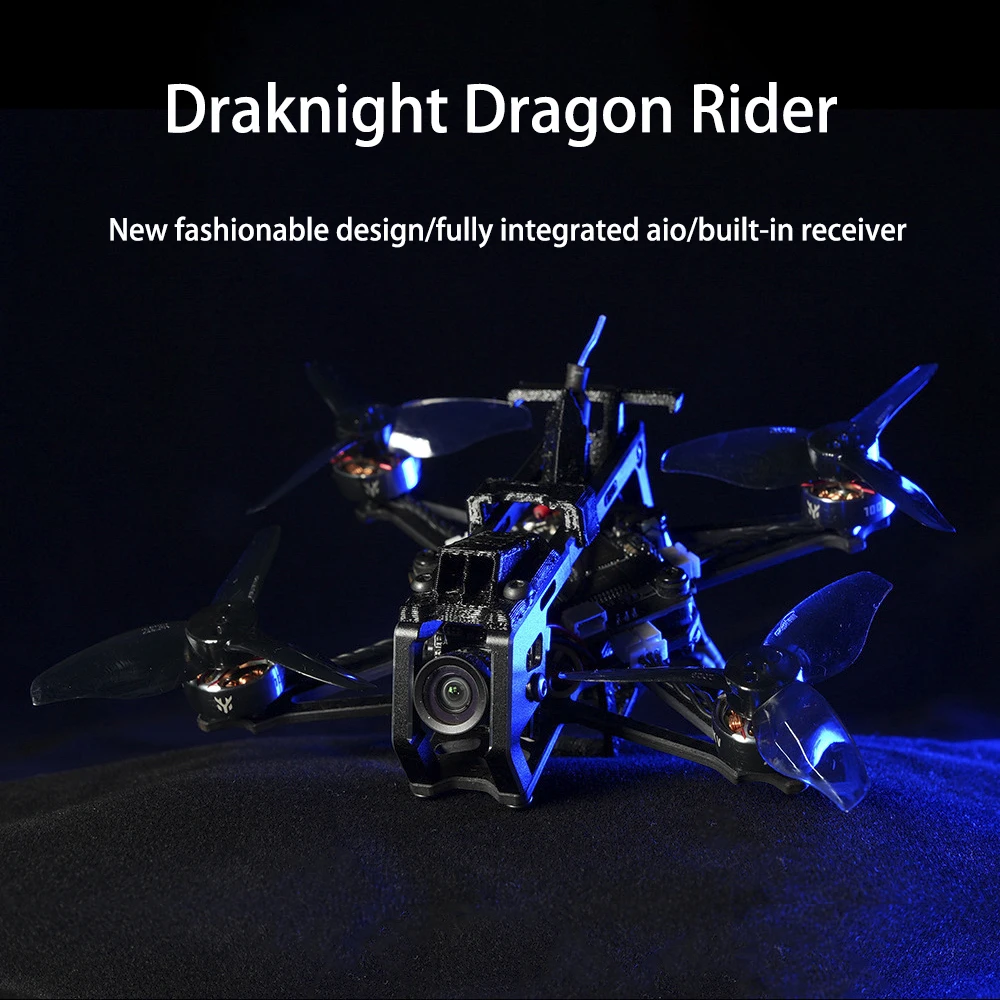 Cross border hot sale draknight 2 inch toothpick fpv fancy flight fast camera drone