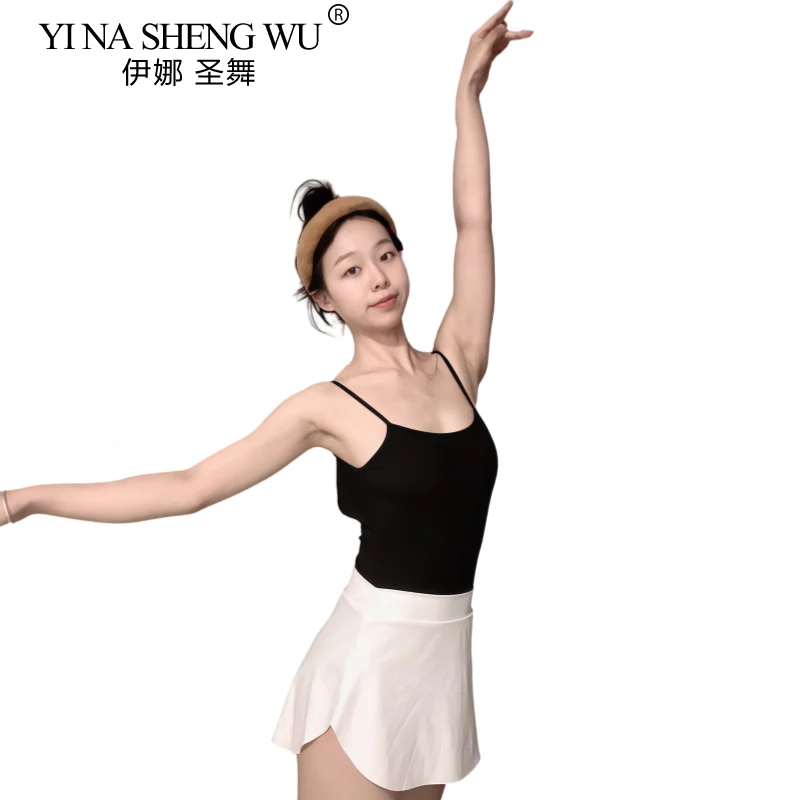 

Балетное боди для взрослых, гимнастический трико, балетные трико для женщин, камзол, танцевальные трико, регулируемые бретели, без рукавов для танцев