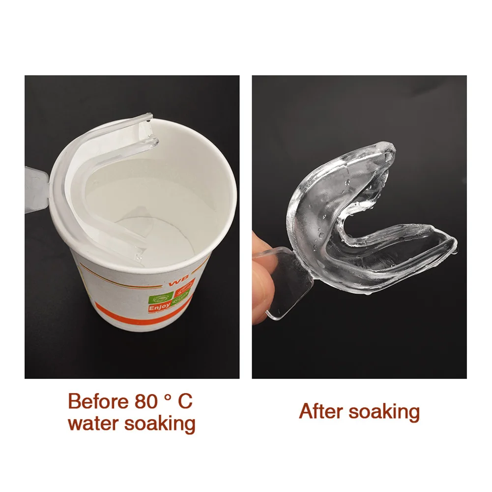 2-10 قطعة سيليكون حامي الفم الأسنان حامي ليلة الحرس الفم صينية ل صريف الأسنان طحن غير الشخير تبييض الأسنان حماية #5