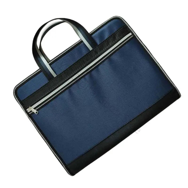 96BA Zippered 13-Section File Folder for Sorting and Storing Paper Files